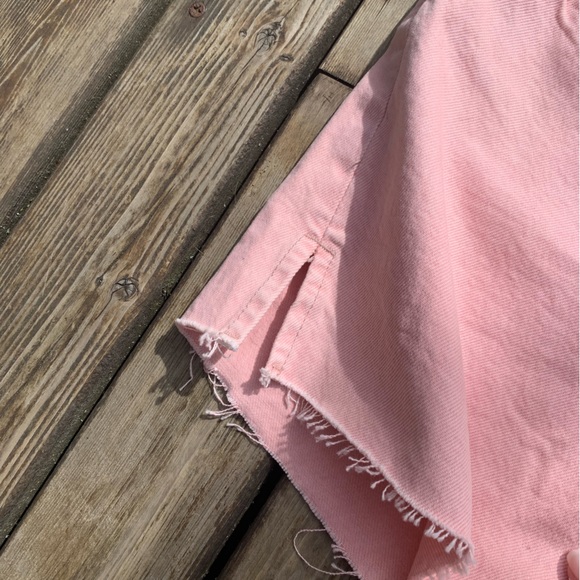 Zara Pink High Rise Shorts - Picture 8 of 9